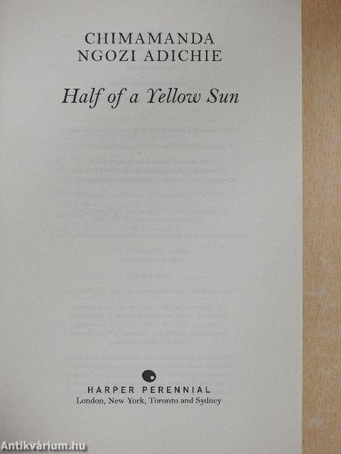 Half of a Yellow Sun