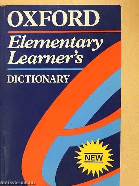 Oxford Elementary Learner's Dictionary