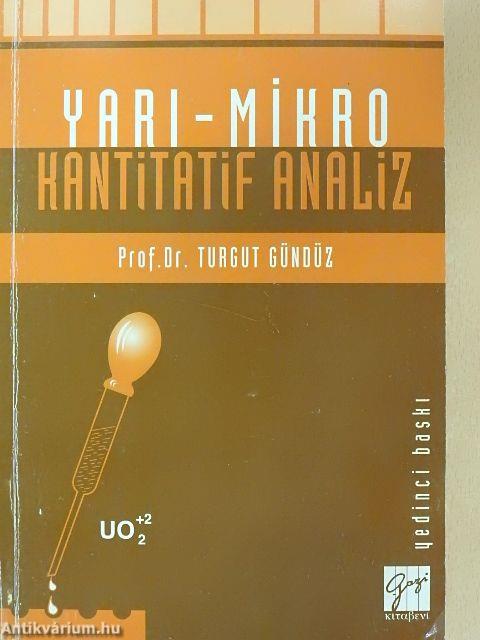 Yari-Mikro Kalitatif Analiz