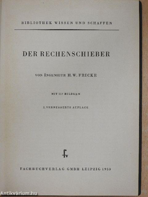 Der Rechenschieber