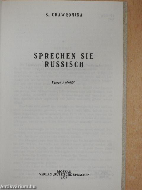 Sprechen Sie Russisch