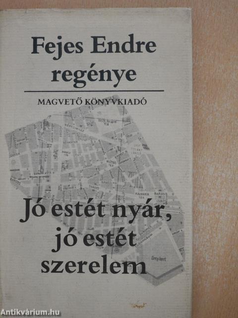 Jó estét nyár, jó estét szerelem