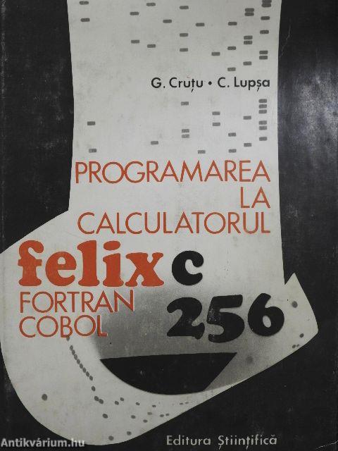 Programarea la calculatorul FELIX C-256