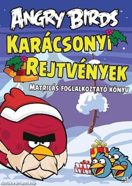 Angry Birds - Karácsonyi rejtvények (Matricás foglalkoztató könyv)