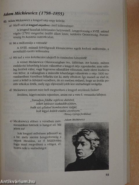 Irodalmi feladatgyűjtemény II.