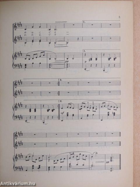 Női kórus album I. (japán nyelvű)