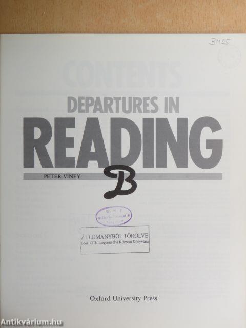 Departures in Reading B