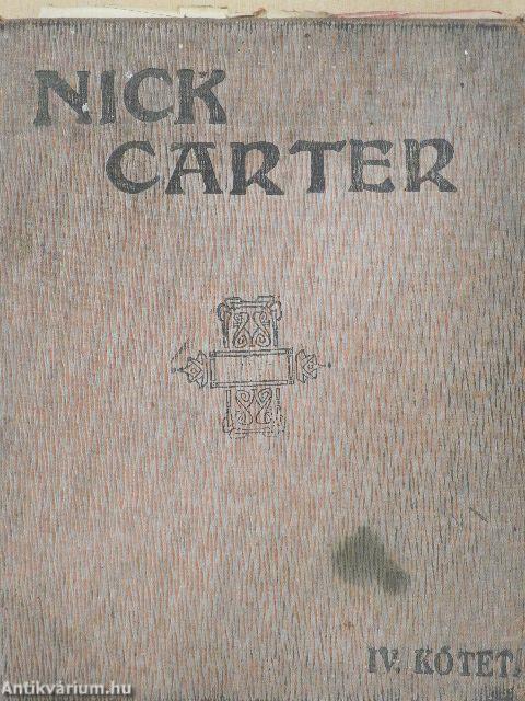 Nick Carter regénygyűjtemény (rossz állapotú)