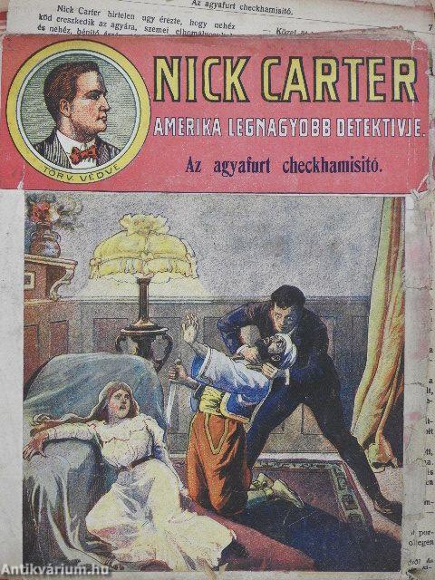 Nick Carter regénygyűjtemény (rossz állapotú)