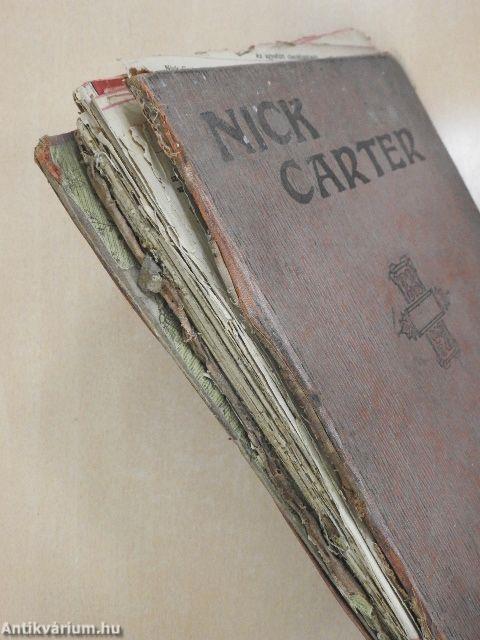 Nick Carter regénygyűjtemény (rossz állapotú)