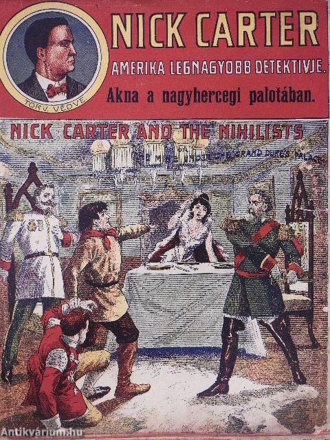 Nick Carter regénygyűjtemény (rossz állapotú)