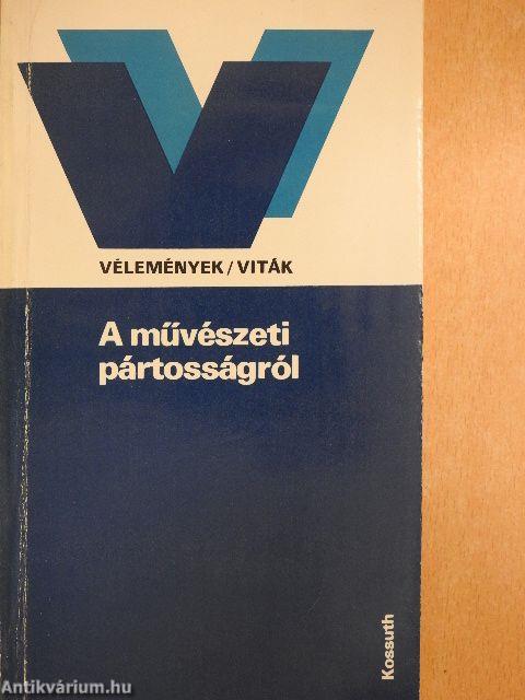 A művészeti pártosságról
