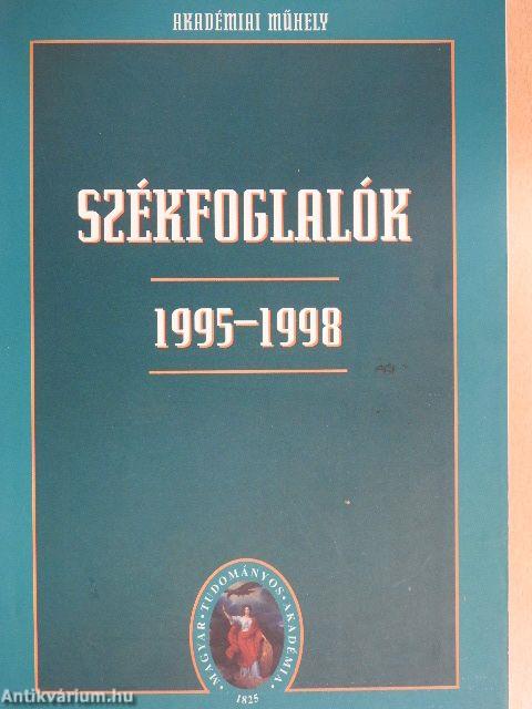 Székfoglalók 1995-1998 I-II.