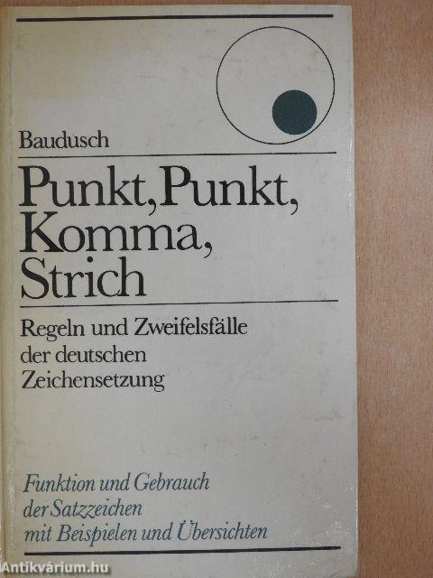 Punkt, Punkt, Komma, Strich