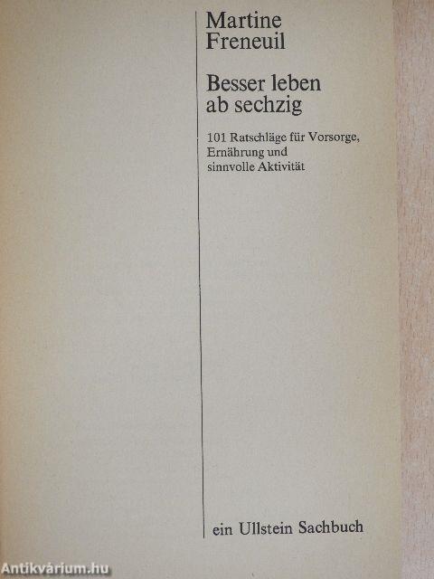 Besser leben ab sechzig
