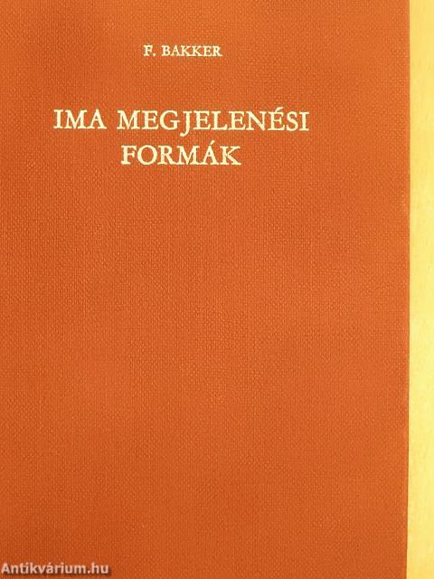 Ima megjelenési formák