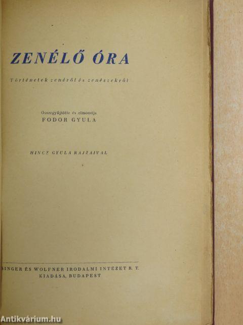 Zenélő óra