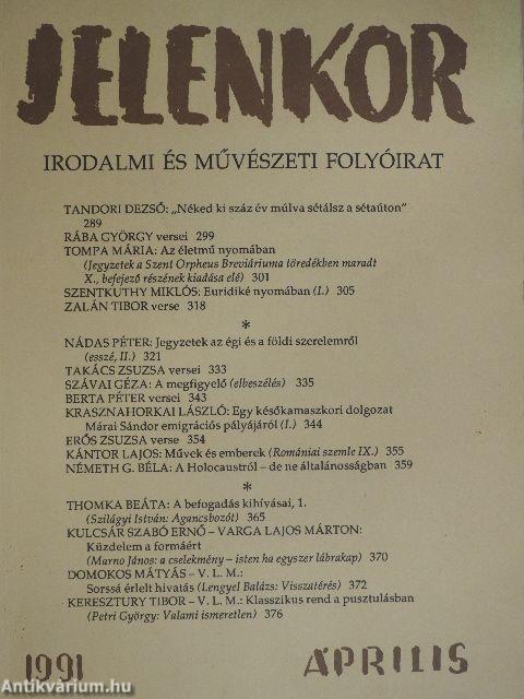 Jelenkor 1991. április