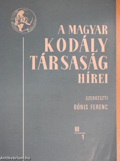 A Magyar Kodály Társaság Hírei 1980. április