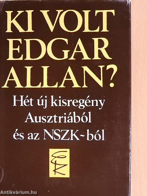 Ki volt Edgar Allan?