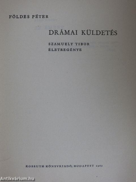 Drámai küldetés