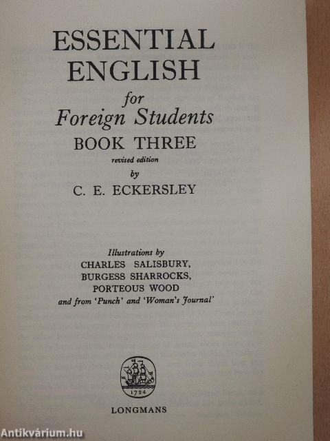 Essential English for Foreign Students 3. - Student's Book