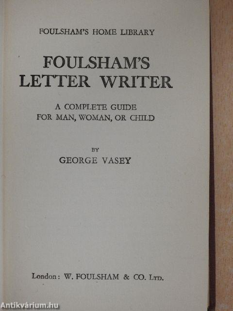 Foulsham's Letter Writer