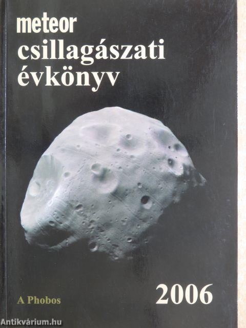 Meteor csillagászati évkönyv 2006