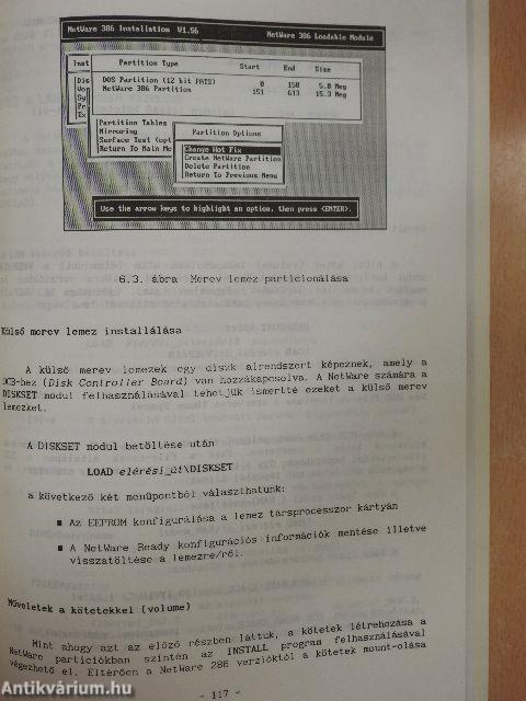 Novell netware felhasználói ismeretek II.