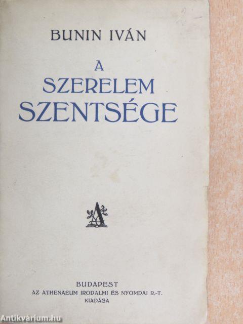 A szerelem szentsége