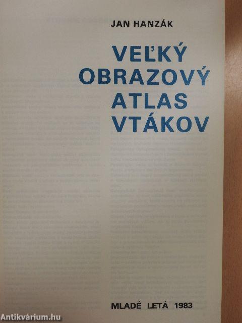 Vel'ky obrazovy atlas vtákov