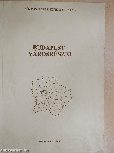 Budapest városrészei