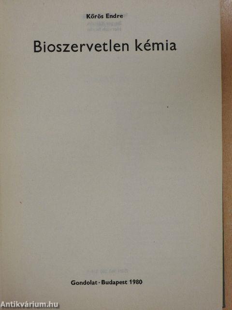 Bioszervetlen kémia