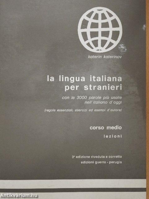 La lingua italiana per stranieri - Corso medio - Lezioni