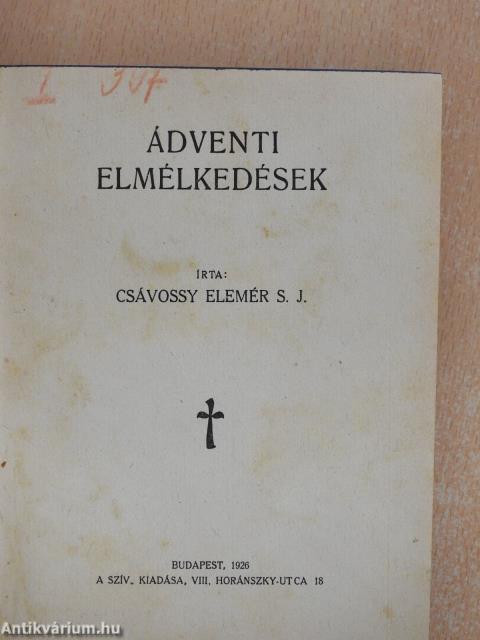 Ádventi elmélkedések