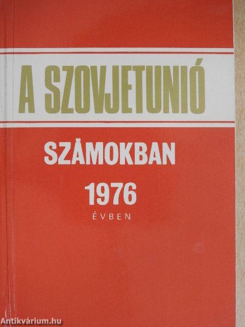 A Szovjetunió számokban 1976. évben