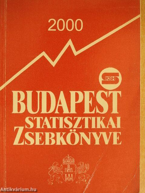 Budapest statisztikai zsebkönyve 2000