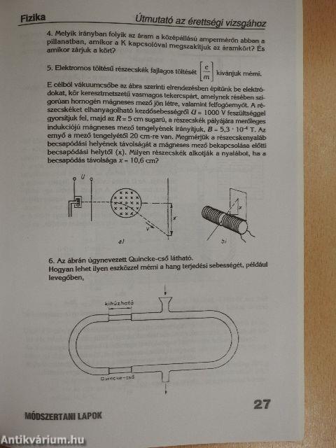 Módszertani Lapok - Fizika 1996. június