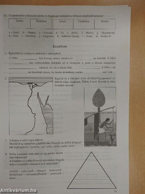 Történelem munkafüzet 5.