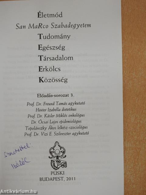 Értetek (dedikált példány)