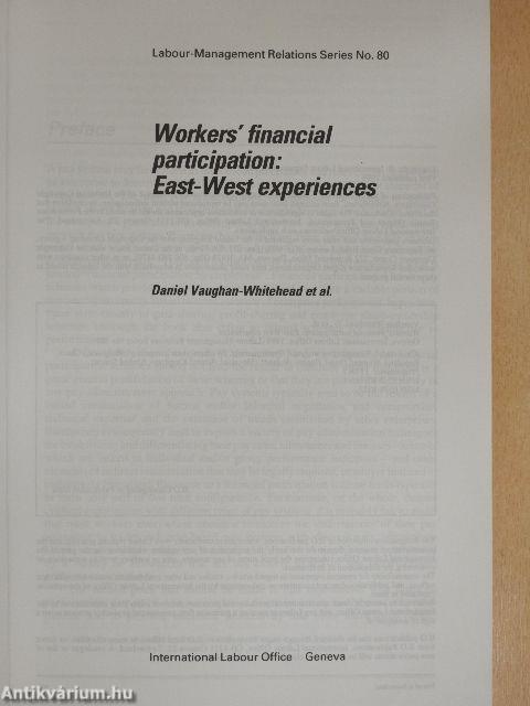 Workers' financial participation: East-West experiences