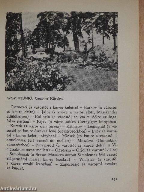 Camping külföldön