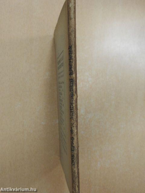 Mathematikai kisérletek egyszerü eszközökkel