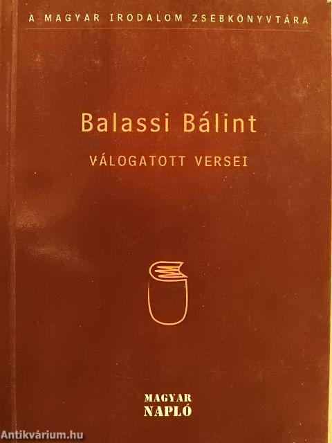 Balassi Bálint válogatott versei