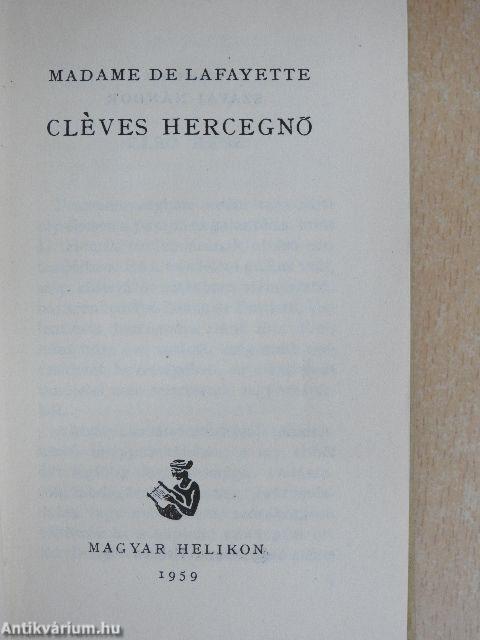 Cléves hercegnő