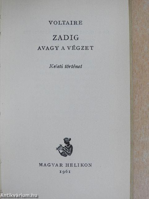 Zadig avagy a végzet