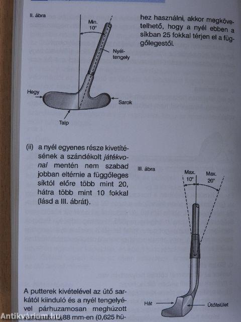 A golf szabályai és az amatőr státusz szabályai