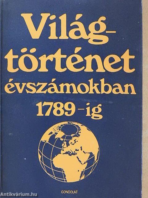 Világtörténet évszámokban 1-3.