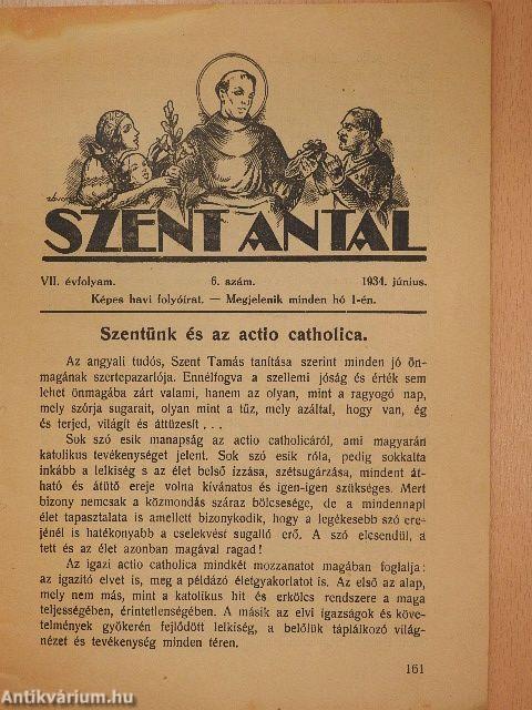 Szent Antal 1934. június