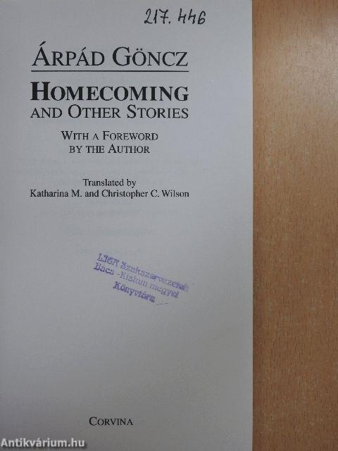 Homecoming and Other Stories